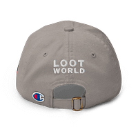 2E BEAR Champion® Dad Hat - White - 2E 